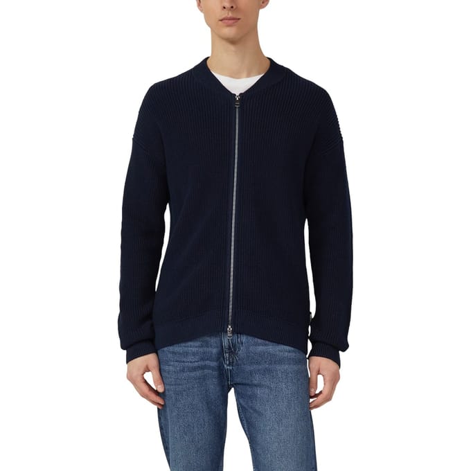 s.Oliver Pullovers Marine Taglia: L | Cardigan Outlet | Uomo