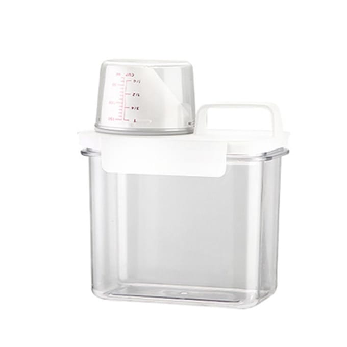 Keuken Droog Graan Opslagtank Transparant Plastic Rijstemmer Voedselopslagtank Multifunctionele Luchtdichte Bewaarcontainers 1 white