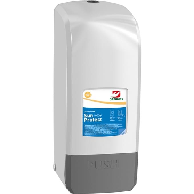 Zonnebrandcrèmedispenser Dreumex Sun Protect wit