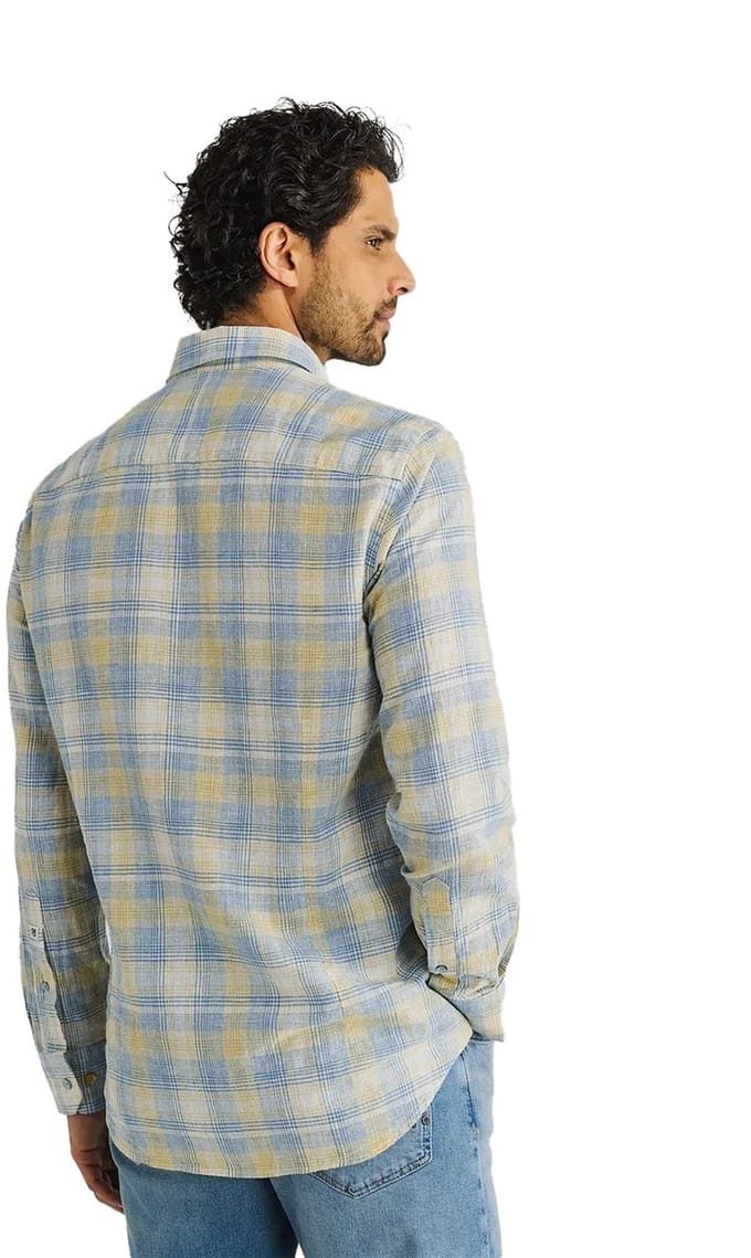 State of Art casual overhemd geel
