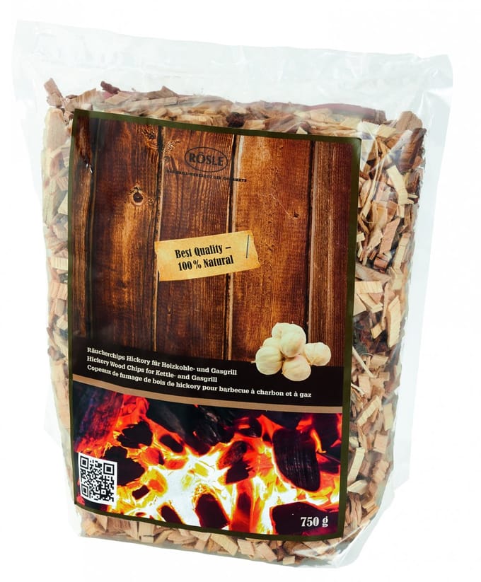 Rösle Barbecue - BBQ Accessoire Houtsnippers Hickory - Hout - Bruin