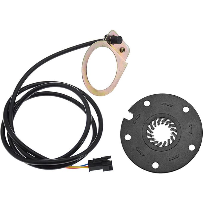 Elektrische fiets Power Trapondersteuning Sensor E-Bike PAS Systeem Assistent Sensor Snelheidssensor 5 Magnet black