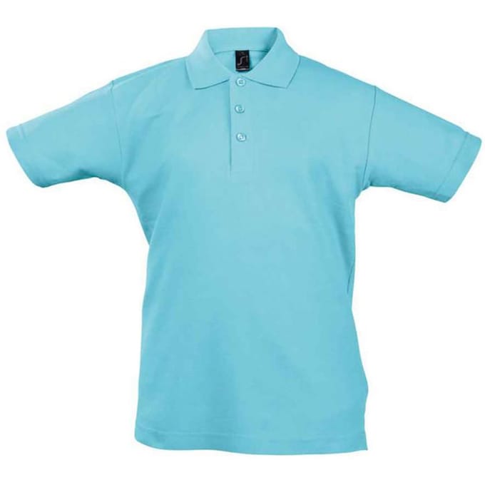 SOLS Kinder/Kids Summer II poloshirt (Atol blauw)