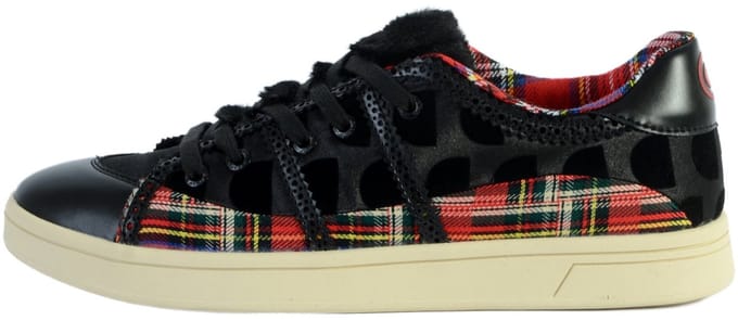 Cosmetic Tartan-sportschoenen