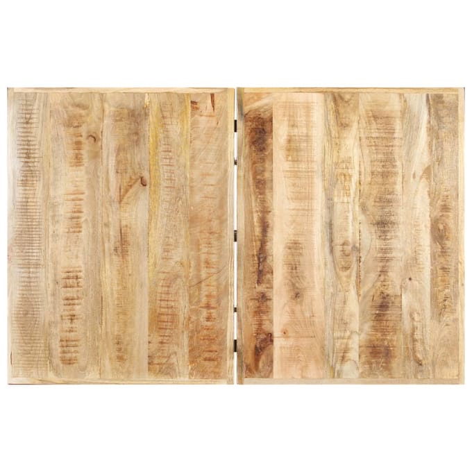 vidaXL - Salontafel - 142x90x42 - cm - massief - mangohout
