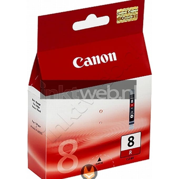 Canon CLI-8R inktcartridge rood (origineel)