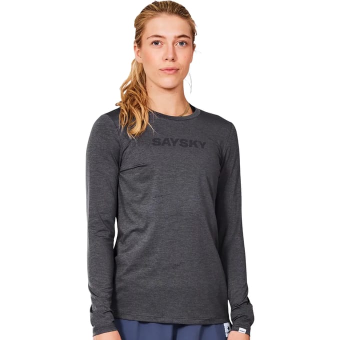 Dames T-shirt met lange mouwen Saysky Logo Pace