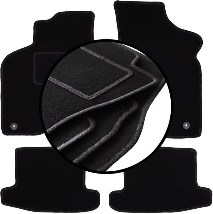 Set veloursmatten voor: Seat Arosa hatchback (1997-2005)