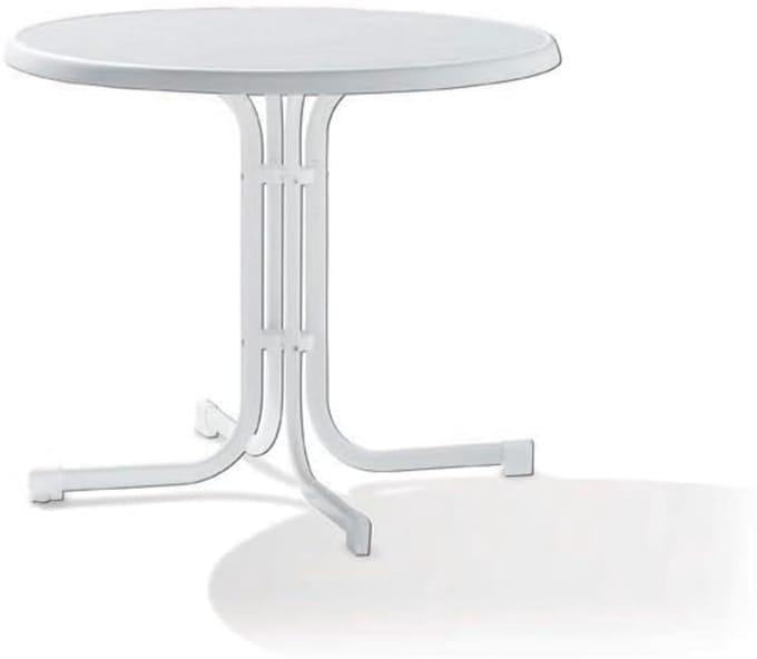 Klaptafel Ø 86 cm met Inklapfunctie en Weerbestendig Tafelblad