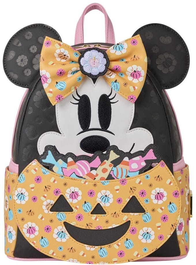 Disney Loungefly Mini Backpack Minnie Mouse Pumpkin