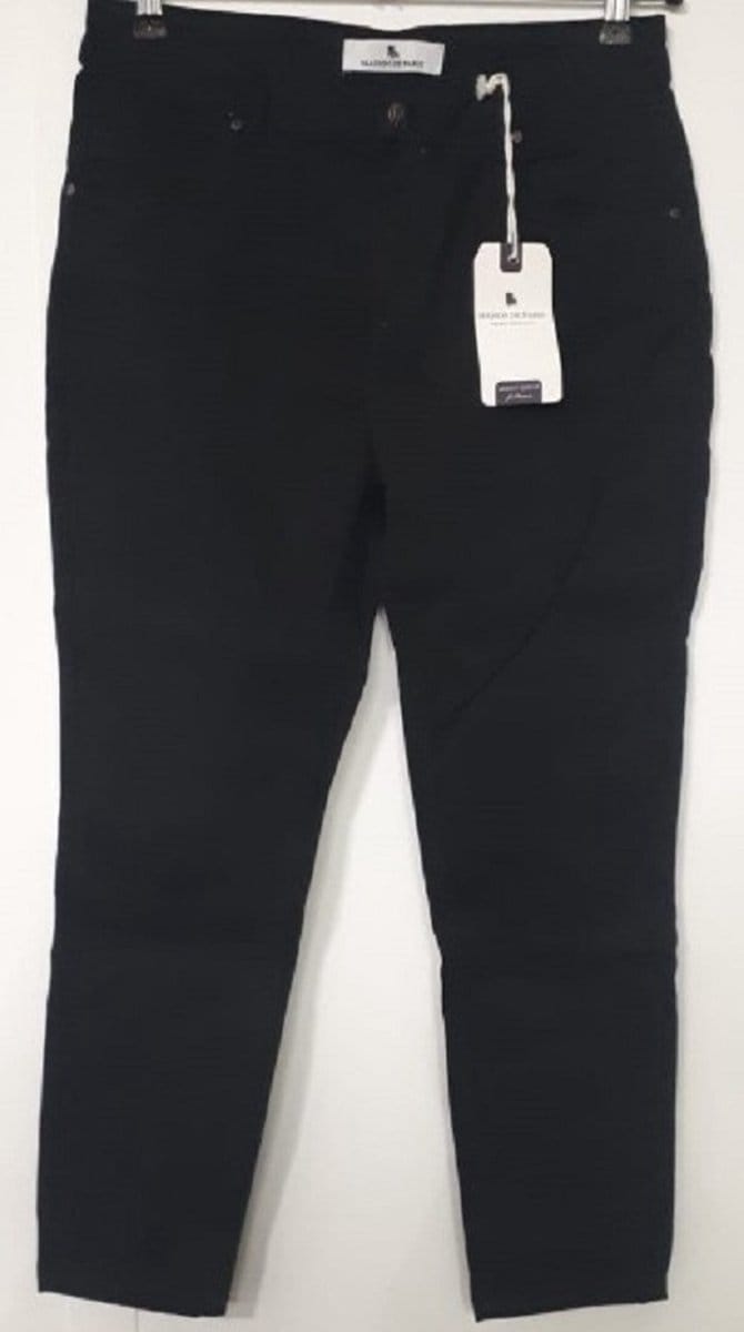 Brams Paris dames broek Janine - 7/8 broek dames - zwart - maat 32