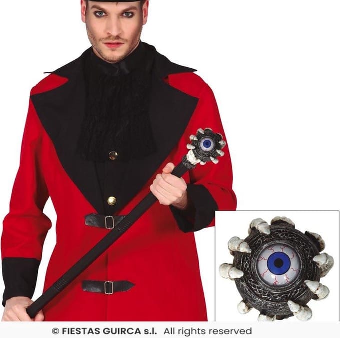 Skeletten Koning Scepter Met Oog (85cm)