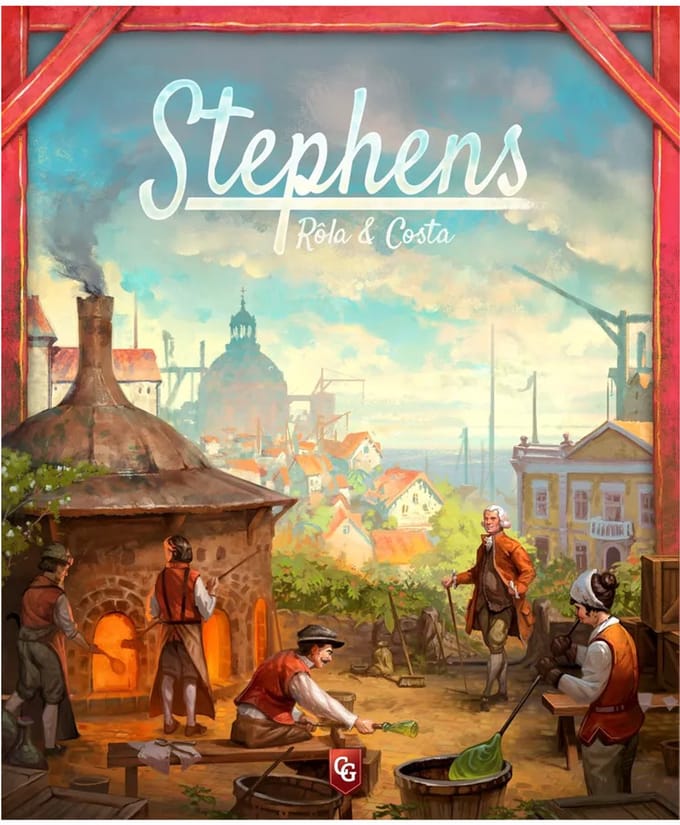 Stephens - Bordspel - Capstone Games - Engelstalig