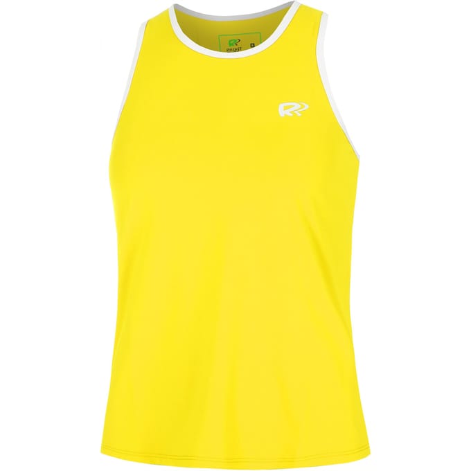 Racket Roots Teamline Racerback Tanktop Dames-Geel