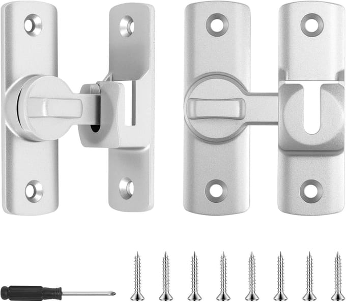 Solidchoice - Oplichtende Deurgrendels Set van 2