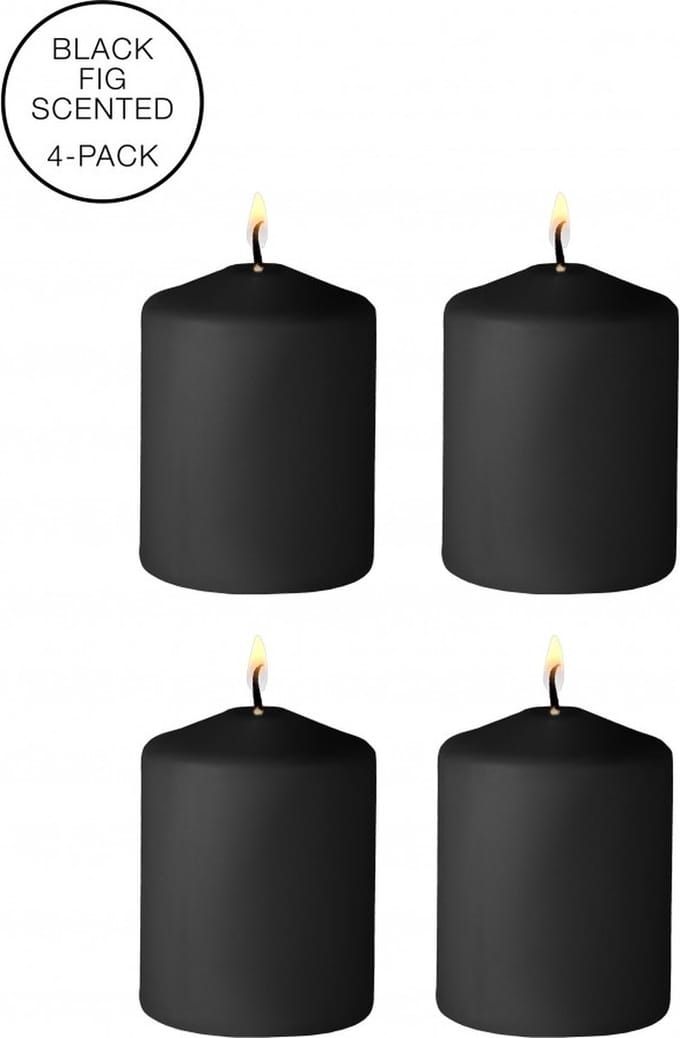 Ouch! by Shots - Tease Candles - Disobedient - 4 Pieces - Black