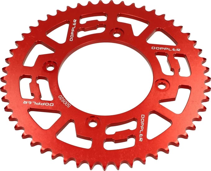 Doppler achtertandwiel Beta RR 50 53 tands rood