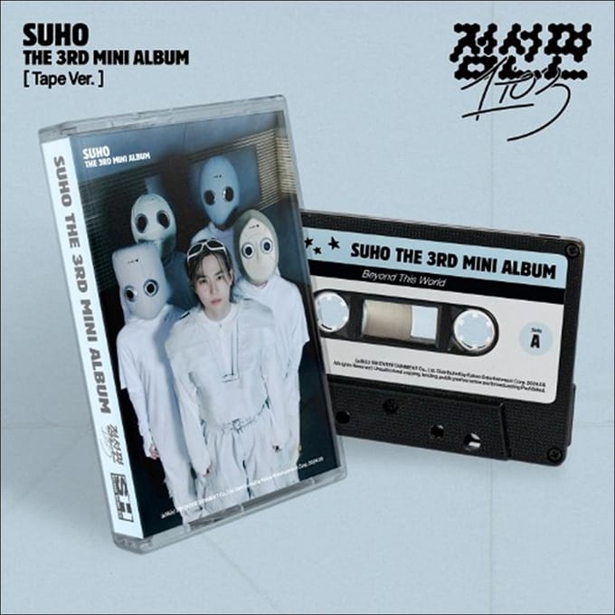 SUHO(EXO) - 1 tot 3 (Tape ver.) Tape ver. gray