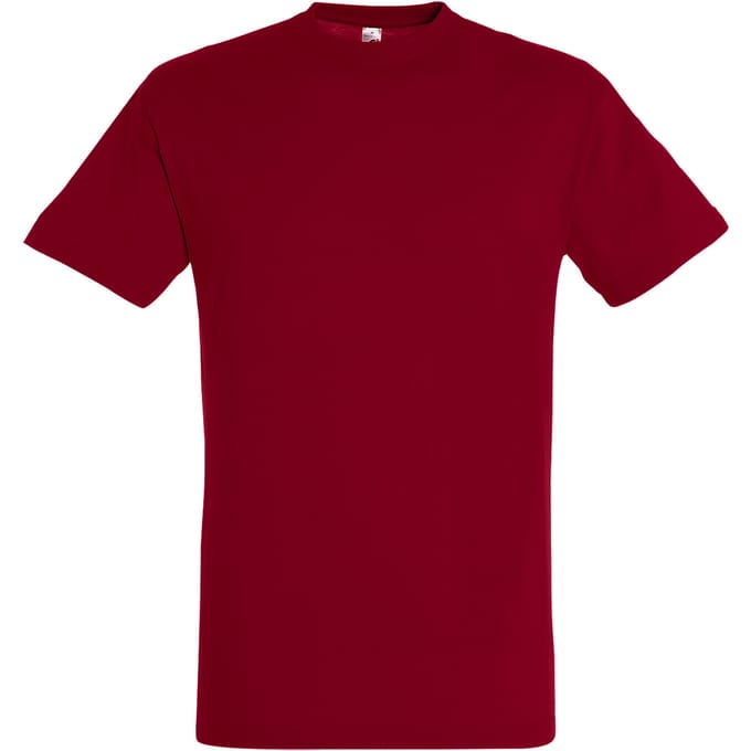 SOLS Heren Regent T-Shirt met korte mouwen (Tango rood)