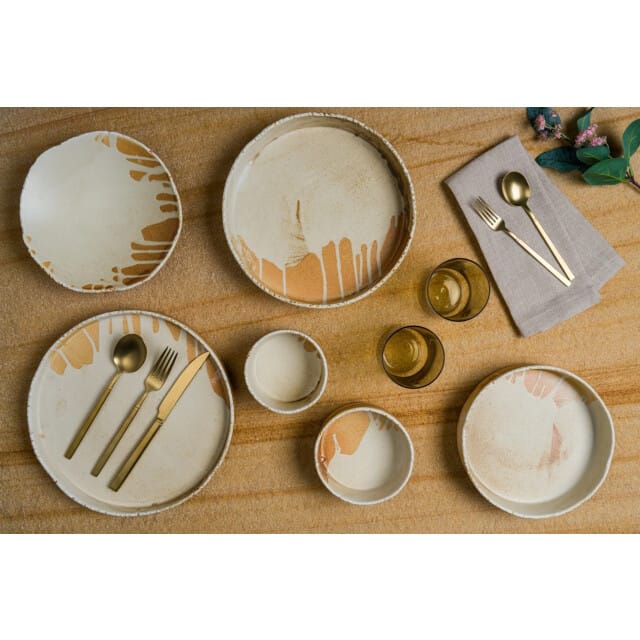 Bonna Diepbord - Solis - Porselein - 26 cm (1400cc) - set van 6
