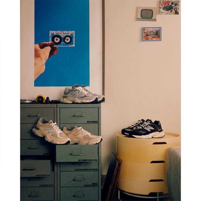 New Balance 9060 Sea Salt Sneakers U9060MAC 38.5