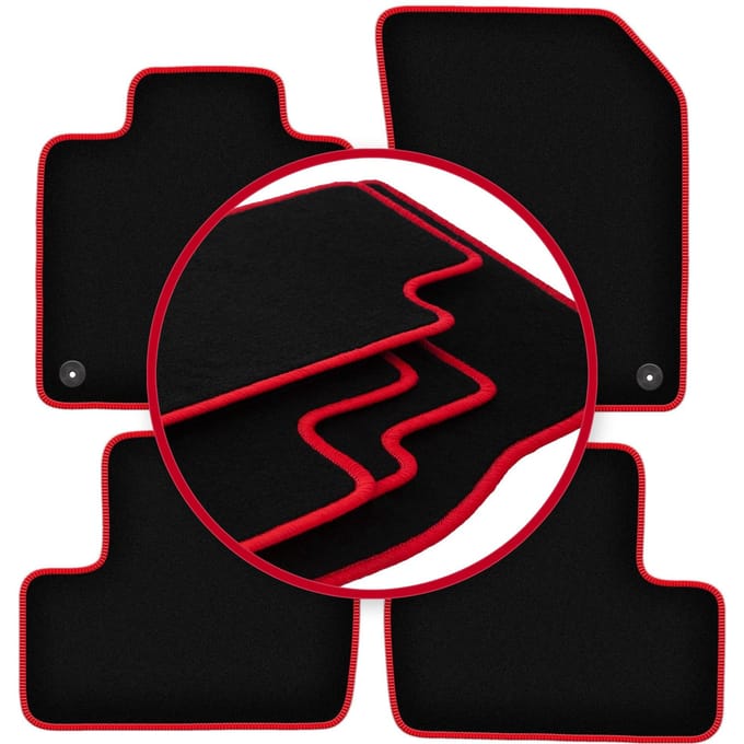 CARLUX-RED automatten voor: Volvo XC60 II SUV (2017-)