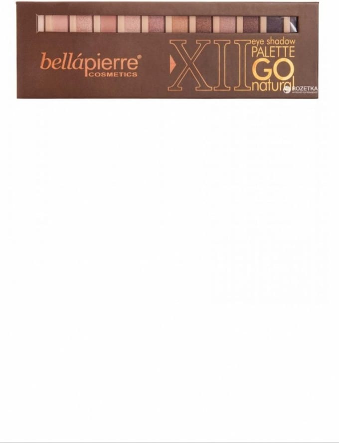 Bellápierre Cosmetics XII Oogschaduw Palette Go Natural 14gr