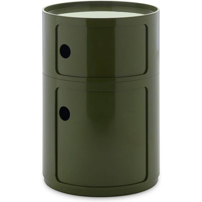 Kartell Nieuwe Componibili BIG 2 elementen - groen