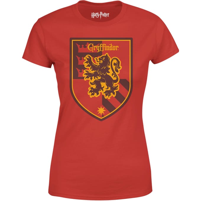 Harry Potter House Gryffindor Dames T-shirt - Rood - XXL