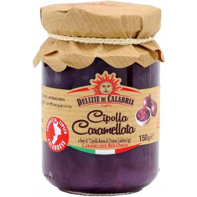 Oignon caramélisé de Tropea IGP 150g DELIZIE DI CALABRIA Cipolla