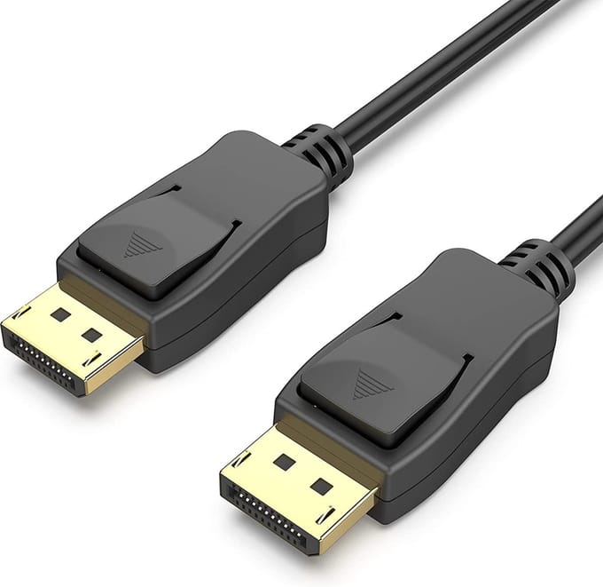 Displayport Kabel - 8K 60Hz - 4K 144 Hz - 32.4GBps - Display Poort naar Displayport 1.4 - DP Kabel - 2 Meter