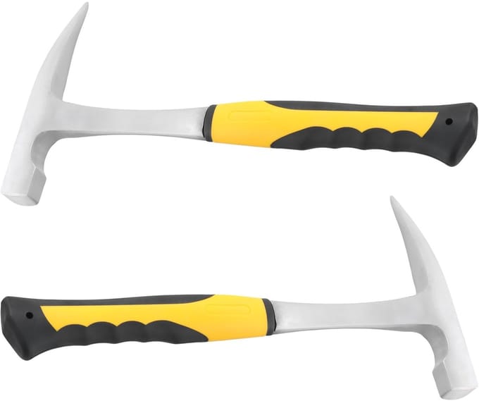 Dailygoody - Baksteenhamers - Puntige Steenhouwhamer - Ergonomisch