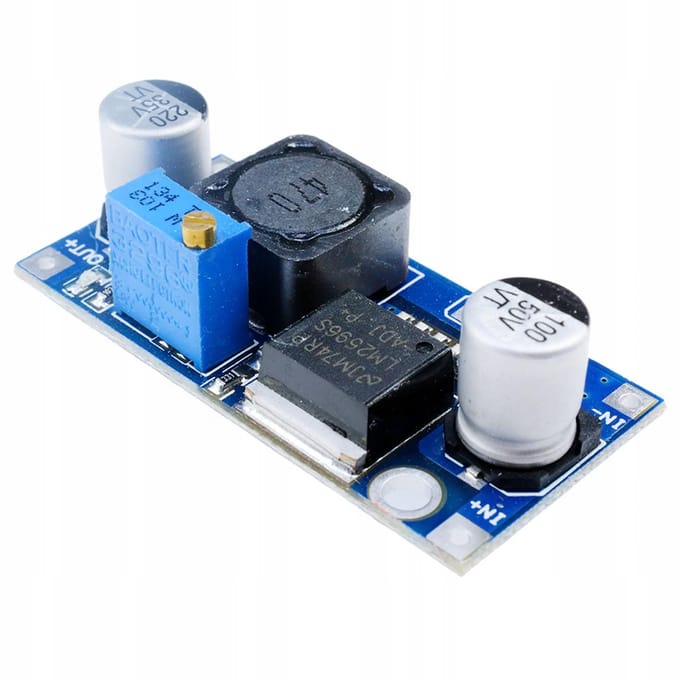 Rosfix Step-Down DC-DC Module LM2596S - Schakelende Spanningsregelaar 1,5–35V 3A - 92% Efficiëntie