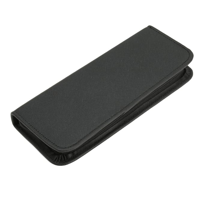 PU-schaarhouder/etui, professionele kapperszaak, opbergtas voor kammen en scharen. gray