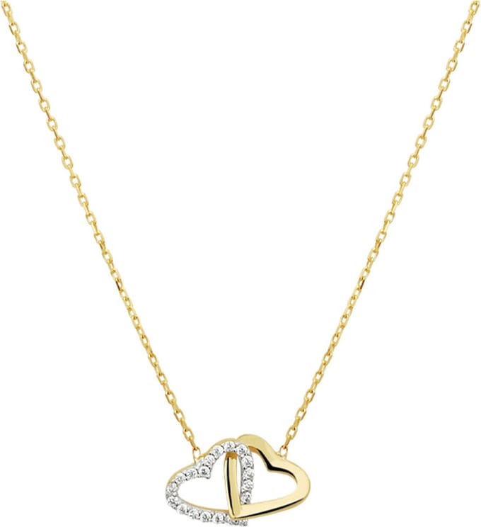 Selected Jewels 14K Gouden Ketting (Lengte: 42.00-45.00 cm) - Goud