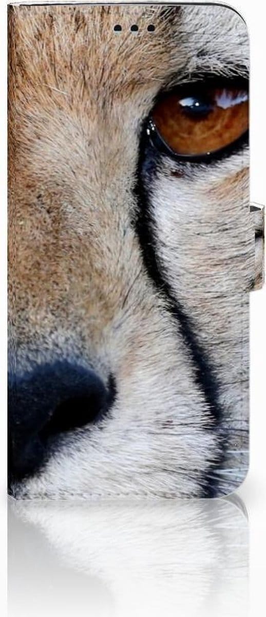Samsung Galaxy S9 Plus Telefoonhoesje met Pasjes Cheetah