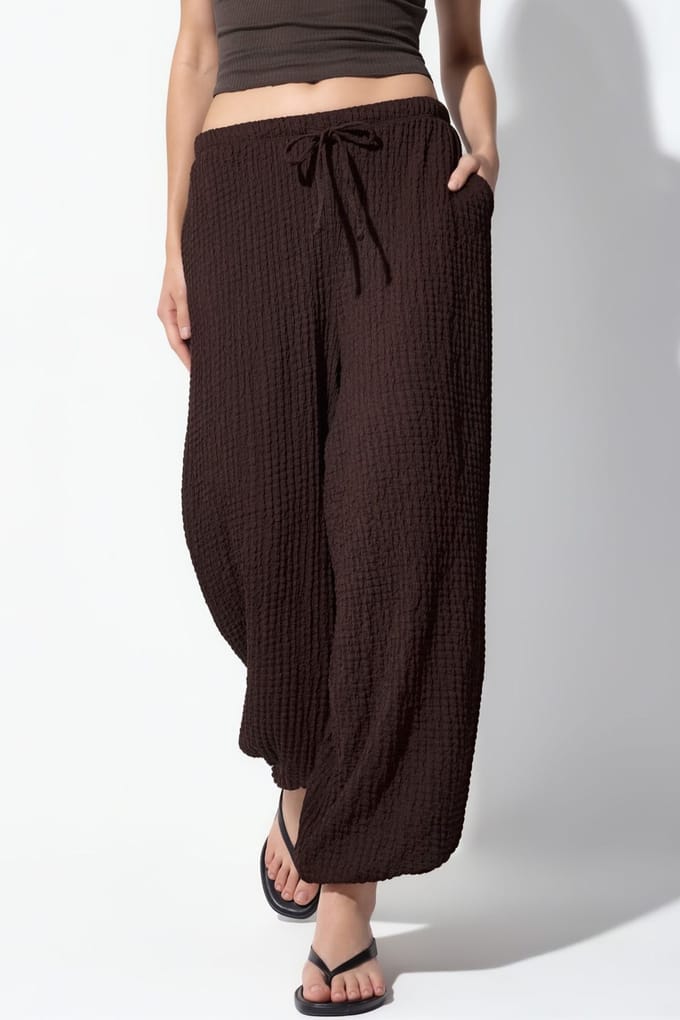 Dames Woven Jogger Broek
