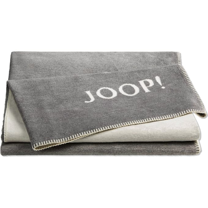 Joop! Dames en Heren plaid deken Melange-Doubleface