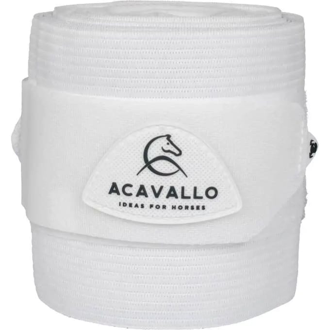 Polo bandages voor paarden met elastiek Acavallo (x2)