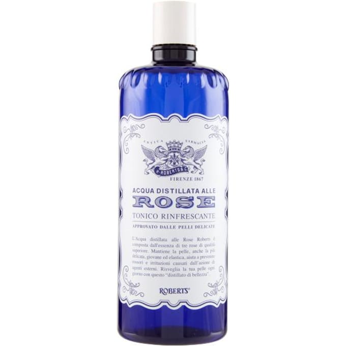 Gedestilleerd rozenwater aqua disrillata alle rose 300ml - roberts