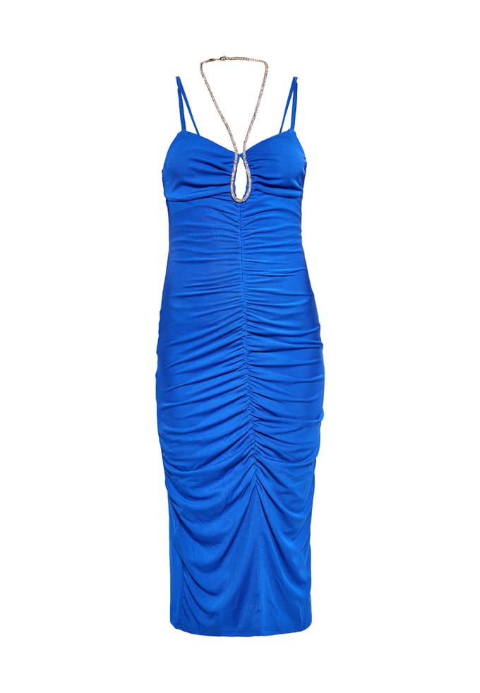 Faina Jurk Dames KONING BLAUW