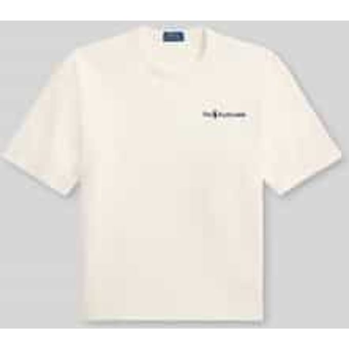 relaxed fit T-shirt van puur katoen
