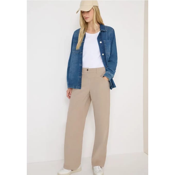 Wide Legs corduroy broek