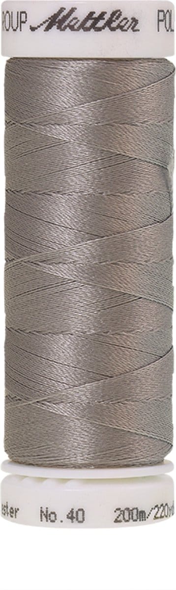 Mettler borduurgaren - Grijs - Nr 131 - Polysheen - 200 meter