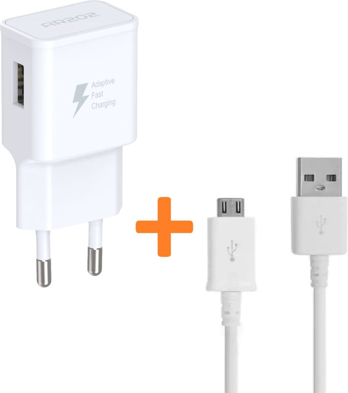 Oplader geschikt voor: Alcatel| Inclusief 1 Meter Kabel | Lader