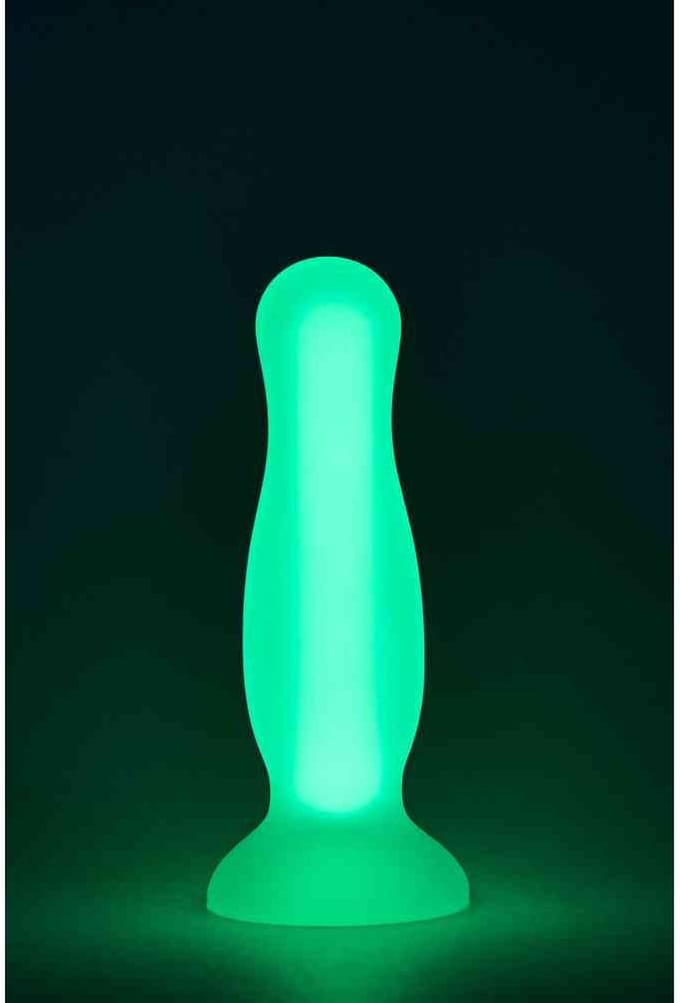 Dream Toys - Radiant anaalplug glow-in-the-dark Small - Groen