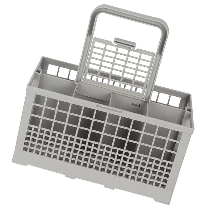 Universele bestekmand vervangende box voor multifunctionele vaatwassers wit