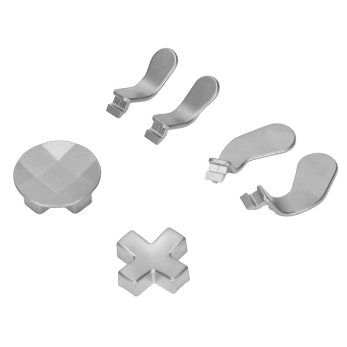 Manettes directionnelles de manette de jeu avec 4 pièces de palettes de déclencheur pour Xbox One pour Elite Series 2 white