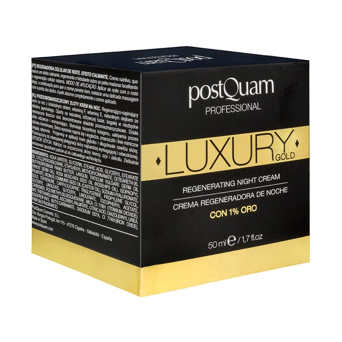 Nachtcrème Postquam Luxury Gold (50 ml)
