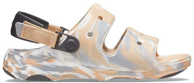 Crocs Classic All Terrain Marbled Sandal Chai/Multi Maat 46/47 US M12